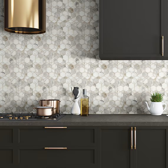 tile backsplash winter garden