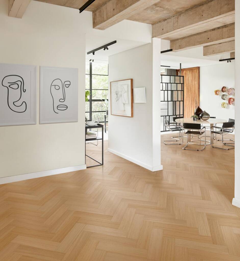 Kahrs Hardwood Flooring Oak Herringbone